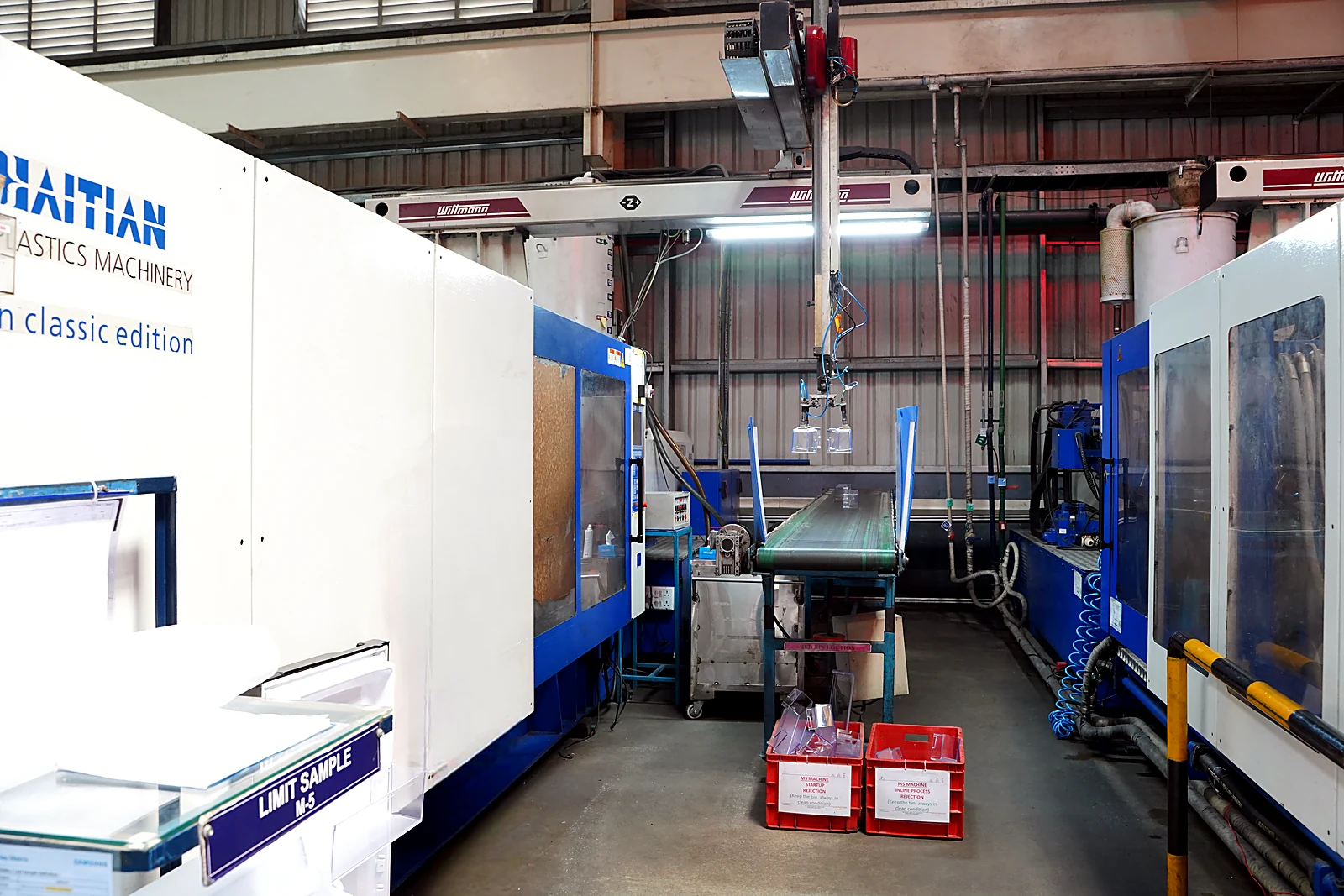 YJ Polytec injection moulding plant floor, Sriperumbudur
