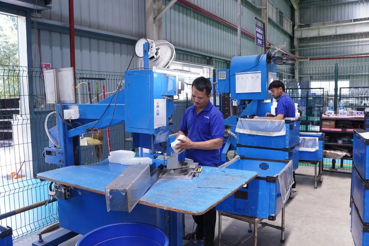 Hot plate welding and secondary operations